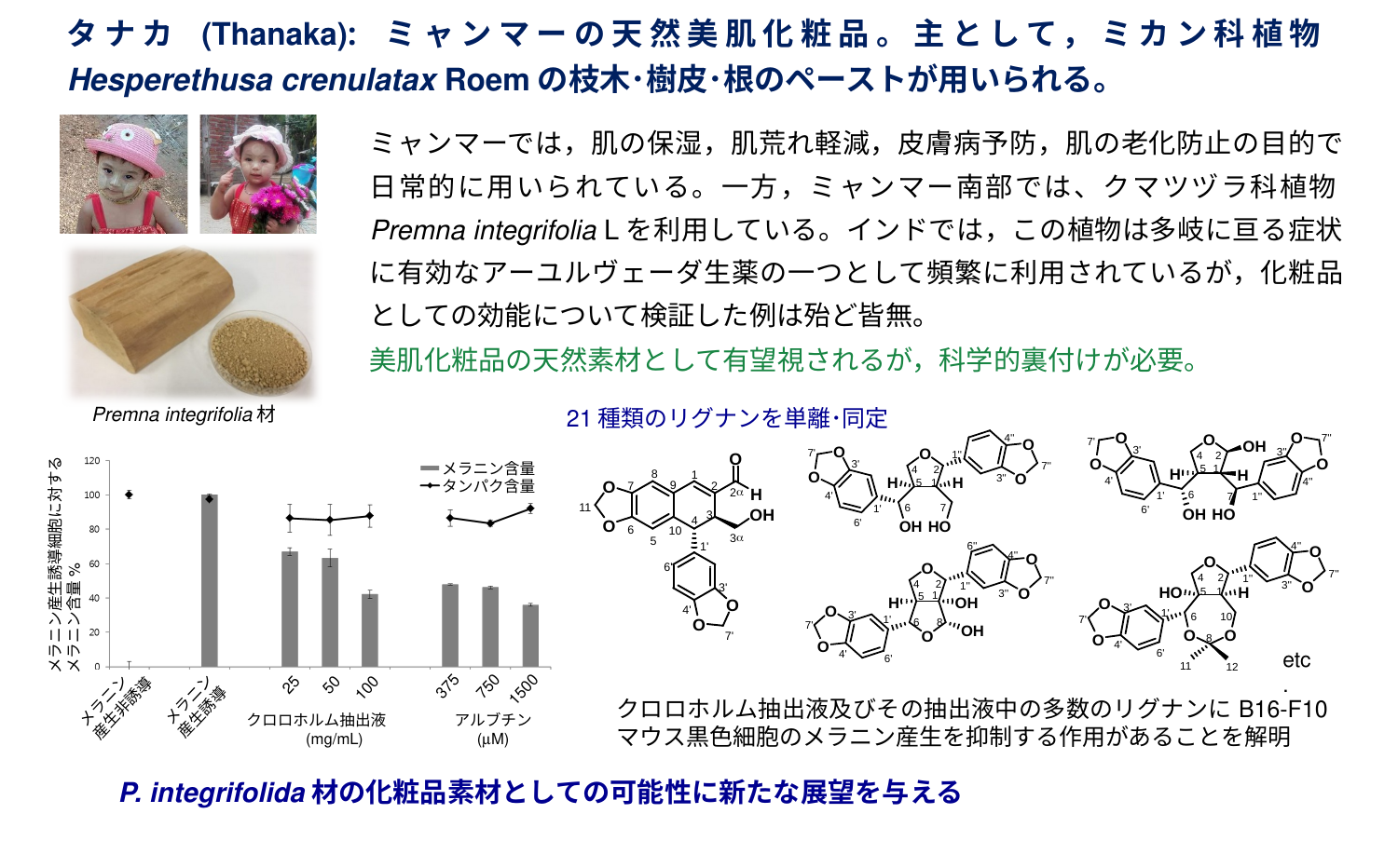 タナカ研究の成果詳細図